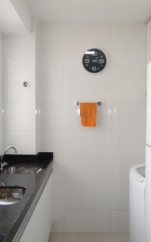 Apartamento para alugar com 47m², 2 quartos e 1 vagaCozinha e Área de Serviço