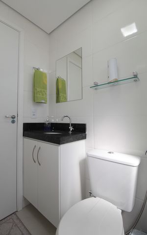 Apartamento para alugar com 47m², 2 quartos e 1 vagaBanheiro Social
