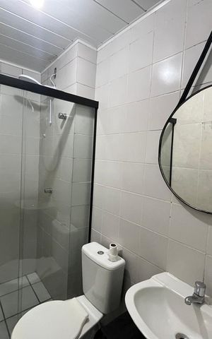 Apartamento para alugar com 52m², 2 quartos e 1 vaga Apartamento para alugar com 52m², 2 quartos e 1 vagaBanheiro