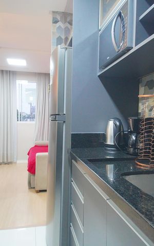 Apartamento à venda com 42m², 2 quartos e 1 vagaCozinha