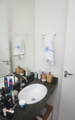 Apartamento à venda com 114m², 3 quartos e 2 vagasBanheiro da Suíte