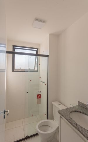 Apartamento à venda com 44m², 2 quartos e 1 vaga Apartamento à venda com 44m², 2 quartos e 1 vagaBanheiro