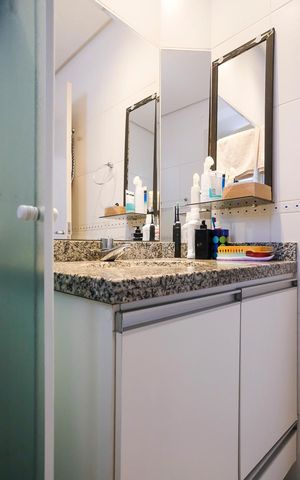 Apartamento à venda com 78m², 3 quartos e sem vagaBanheiro