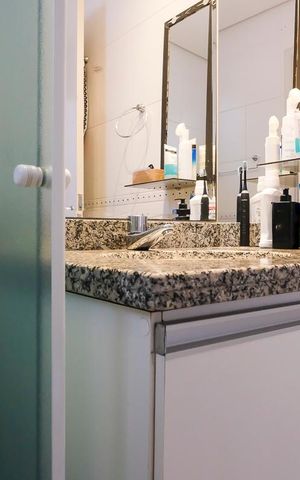 Apartamento à venda com 78m², 3 quartos e sem vagaBanheiro