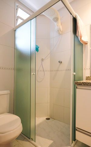 Apartamento à venda com 78m², 3 quartos e sem vagaBanheiro