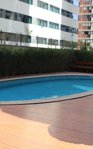 Apartamento à venda com 287m², 3 quartos e 4 vagas Apartamento à venda com 287m², 3 quartos e 4 vagasÁrea comum - Piscina
