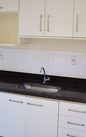 Apartamento à venda com 51m², 1 quarto e 1 vagaCozinha - Torneira