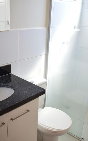 Apartamento à venda com 51m², 1 quarto e 1 vagaBanheiro
