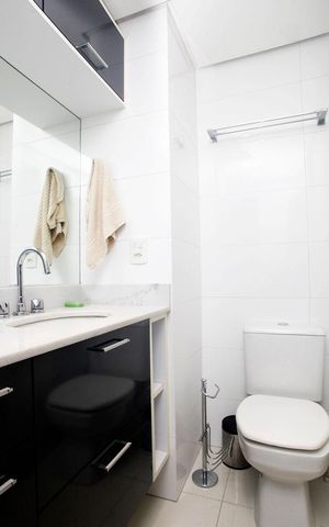 Studio para alugar com 38m², 1 quarto e 2 vagasBanheiro Social