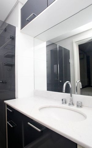 Studio para alugar com 38m², 1 quarto e 2 vagasBanheiro Social