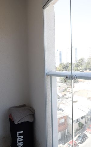 Apartamento para alugar com 32m², 2 quartos e sem vagaVaranda do Quarto 1