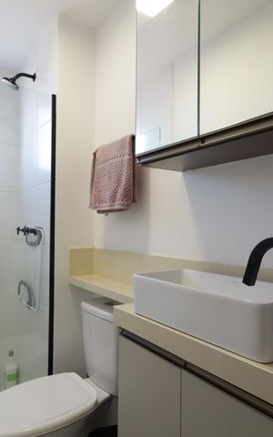 Apartamento para alugar com 32m², 2 quartos e sem vagaBanheiro Social