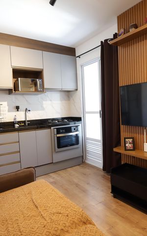 Apartamento para alugar com 32m², 2 quartos e sem vagaCozinha