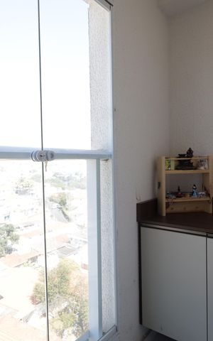 Apartamento para alugar com 32m², 2 quartos e sem vagaVaranda do Quarto 1
