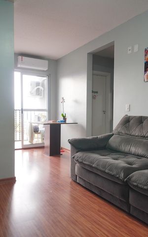 Apartamento à venda com 56m², 2 quartos e 1 vagaSala