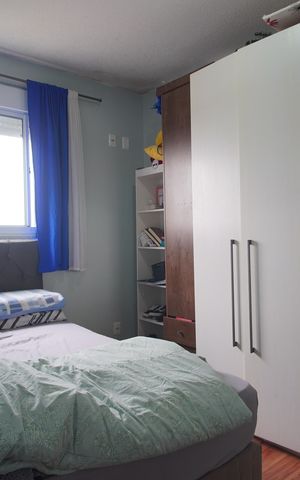 Apartamento à venda com 56m², 2 quartos e 1 vagaQuarto 2