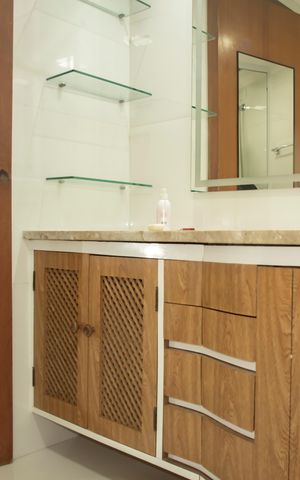 Apartamento à venda com 80m², 2 quartos e 1 vagaBanheiro Social