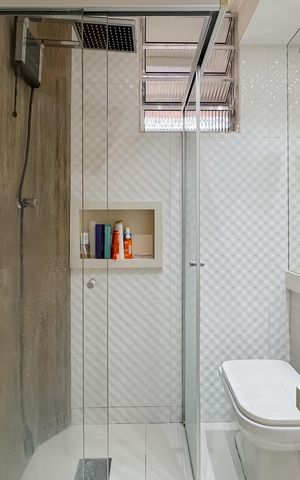Apartamento para alugar com 59m², 2 quartos e sem vaga Apartamento para alugar com 59m², 2 quartos e sem vagaBanheiro Corredor