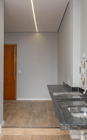 Studio para alugar com 33m², 1 quarto e sem vagaCozinha