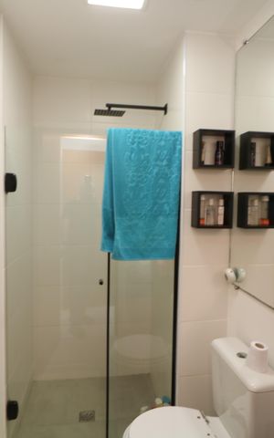 Apartamento à venda com 54m², 2 quartos e 1 vagaBanheiro da Suíte