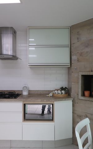 Casa de condomínio à venda com 120m², 3 quartos e 3 vagasCozinha e Área de Serviço