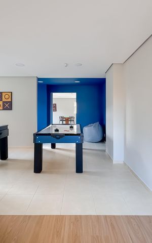 Apartamento à venda com 37m², 2 quartos e 1 vaga Apartamento à venda com 37m², 2 quartos e 1 vaga Área comum - Salão de jogos