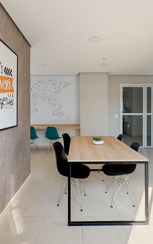 Apartamento à venda com 37m², 2 quartos e 1 vaga Apartamento à venda com 37m², 2 quartos e 1 vagaCoworking