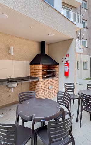 Apartamento à venda com 37m², 2 quartos e 1 vaga Apartamento à venda com 37m², 2 quartos e 1 vagaChurrasqueira 1