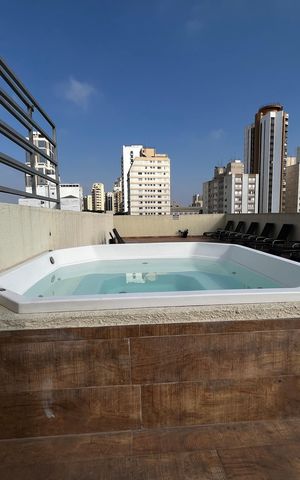 Apartamento à venda com 33m², 1 quarto e 1 vagaÁrea comum - Piscina