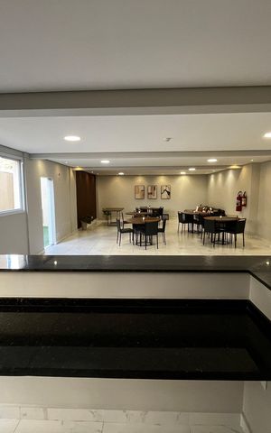 Apartamento à venda com 33m², 1 quarto e 1 vagaÁrea comum - Salão de festas