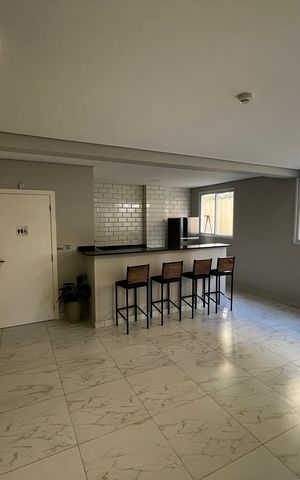 Apartamento à venda com 33m², 1 quarto e 1 vagaÁrea comum - Salão de festas