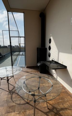 Apartamento à venda com 33m², 1 quarto e 1 vagaÁrea comum - Churrasqueira