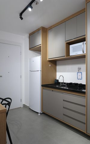 Apartamento para alugar com 23m², 1 quarto e sem vagaCozinha