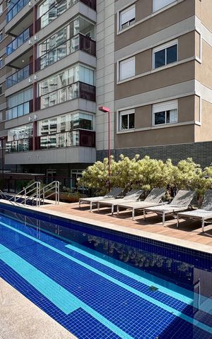 Apartamento à venda com 60m², 1 quarto e 2 vagas Apartamento à venda com 60m², 1 quarto e 2 vagasPiscina
