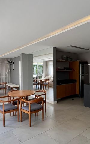 Apartamento à venda com 60m², 1 quarto e 2 vagas Apartamento à venda com 60m², 1 quarto e 2 vagasÁrea comum