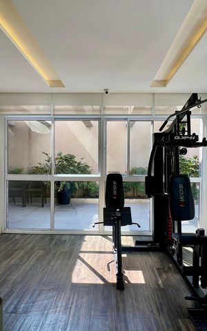 Apartamento à venda com 60m², 1 quarto e 2 vagas Apartamento à venda com 60m², 1 quarto e 2 vagasAcademia