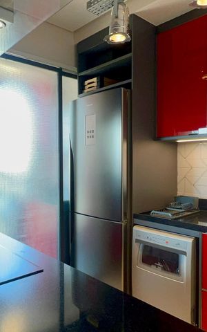 Apartamento à venda com 60m², 1 quarto e 2 vagas Apartamento à venda com 60m², 1 quarto e 2 vagasCozinha