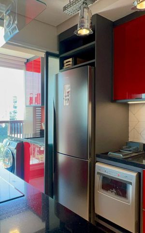 Apartamento à venda com 60m², 1 quarto e 2 vagas Apartamento à venda com 60m², 1 quarto e 2 vagasCozinha