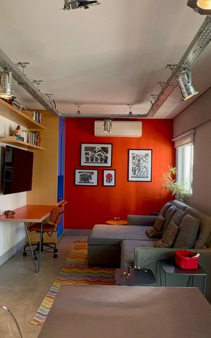 Apartamento à venda com 60m², 1 quarto e 2 vagas Apartamento à venda com 60m², 1 quarto e 2 vagasSala/Cozinha