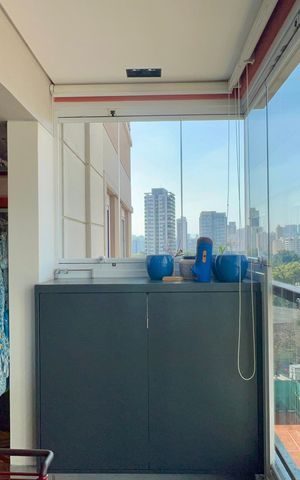 Apartamento à venda com 60m², 1 quarto e 2 vagas Apartamento à venda com 60m², 1 quarto e 2 vagasVaranda