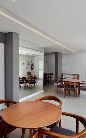 Apartamento à venda com 60m², 1 quarto e 2 vagas Apartamento à venda com 60m², 1 quarto e 2 vagasÁrea comum