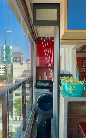 Apartamento à venda com 60m², 1 quarto e 2 vagas Apartamento à venda com 60m², 1 quarto e 2 vagasVaranda