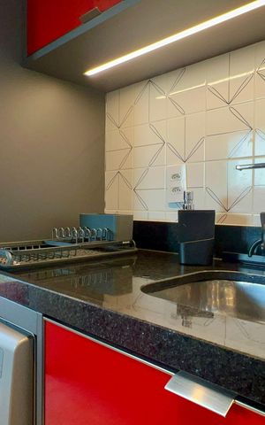 Apartamento à venda com 60m², 1 quarto e 2 vagas Apartamento à venda com 60m², 1 quarto e 2 vagasCozinha