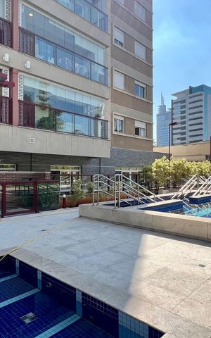 Apartamento à venda com 60m², 1 quarto e 2 vagas Apartamento à venda com 60m², 1 quarto e 2 vagasPiscina