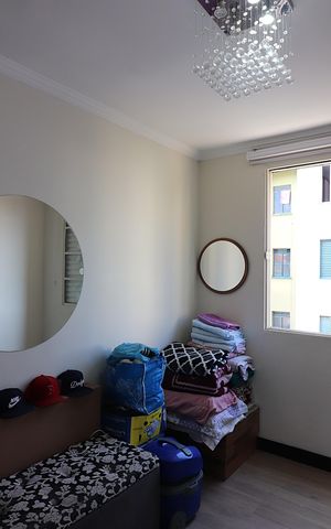 Apartamento à venda com 56m², 2 quartos e 2 vagasQuarto 2