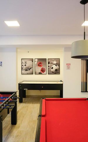 Apartamento à venda com 160m², 2 quartos e 2 vagasÁrea comum - Salão de jogos