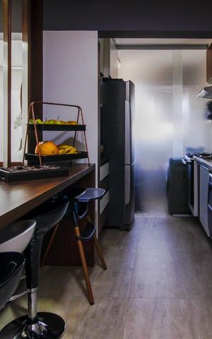 Apartamento à venda com 85m², 2 quartos e 2 vagasCozinha 
