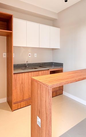 Apartamento à venda com 29m², 1 quarto e sem vaga Apartamento à venda com 29m², 1 quarto e sem vagaCozinha