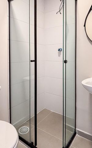Apartamento à venda com 29m², 1 quarto e sem vaga Apartamento à venda com 29m², 1 quarto e sem vagaBanheiro