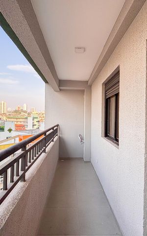 Apartamento à venda com 38m², 1 quarto e sem vaga Apartamento à venda com 38m², 1 quarto e sem vagaVaranda